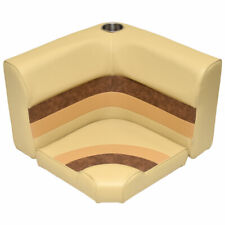 Wise Pontoon Boat Seat Cushions 8WD133-1010 | Radius Corner Sand (2PC)