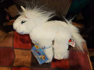 Webkinz lil' Kinz White Unicorn Sealed Code Attached New Retired Ganz Toy Plush - Picture 1 of 3