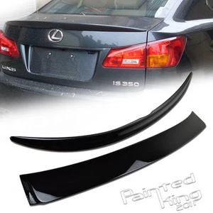 Painted Fit For Lexus IS250 IS350 OE TYPE REAR ROOF + TRUNK SPOILER WING 06-12 - Foto 1 di 1