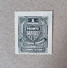 STAMPS USA PACIFIC MUTAL TELEGRAPH COMPANY CINDERELLA STAMP - #7585a