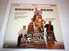 LASERDISC CRONISTI D'ASSALTO film in italiano PAL Widescreen edition 1995