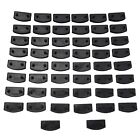 50Pc Replacement  Wooden Bed Slat Plastic Middle / End  Holders 55Mm Black