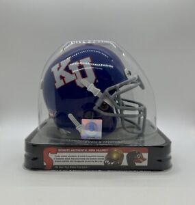 Kansas Jayhawks NCAA Schutt Mini Helmet!!!