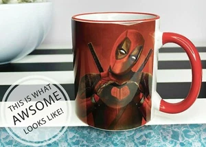 MARVEL COMICS DEADPOOL CERAMIC COFFEE MUG TEA CUP Gift - Picture 1 of 3
