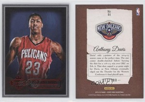 2015-16 Panini Court Kings Portraits Ruby /100 Anthony Davis #51