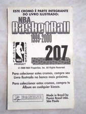 1999 Panini NBA BRAZIL PORTUGUESE sticker UNSTUCK EXTREMELY RARE - Pick Player