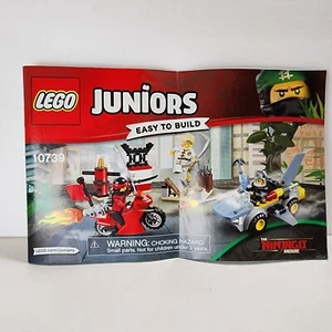 Lego Juniors The Ninjago Movie Shark attack 10739 Manual only - Picture 1 of 2
