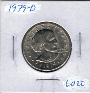 1979 D Susan B Anthony Dollar L022 - Picture 1 of 4