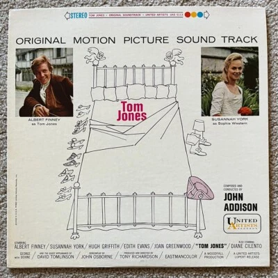 Sealed! - John Addison - Tom Jones OST Soundtrack LP 1963  UAS5113 Vinyl * MINT - Image 1 of 4