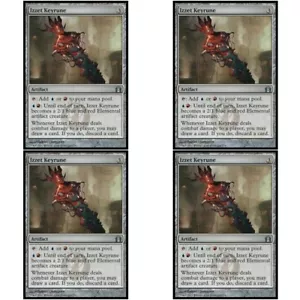 4 x IZZET KEYRUNE NM Return To Ravnica mtg Grey - Artifact Unc - Picture 1 of 1