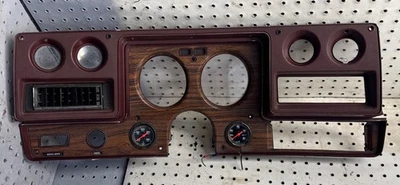 Chevrolet 1973-1977 carrocería A Monte Carlo Chevelle Laguna tablero calibre bisel Foto 1 de 4