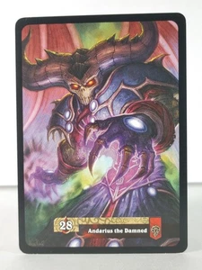 Andarius the Damned - Blood of Gladiators - 10/208 - Wow TCG - Poco común - A - Imagen 1 de 5
