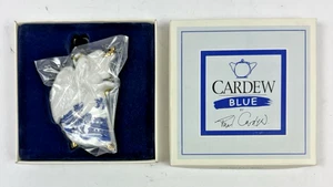 Cardew Blue Angel Ornament Blue Willow Design Paul Cardew Christmas - Picture 1 of 9