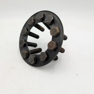 Ford 7.3 Powerstroke flexplate to crankshaft mounting bolts and washer plate - Image 1 of 3