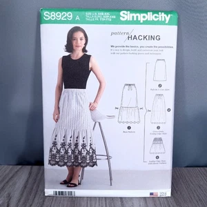 Sewing Pattern Skirts with Options for Design Hacking UNCUT Simplicity S8929 - Picture 1 of 3