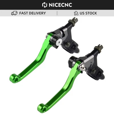 Palanca de embrague de freno corta NICECNC para Kawasaki KDX200 KX 60 80 125 250 400 450 Foto 1 de 4