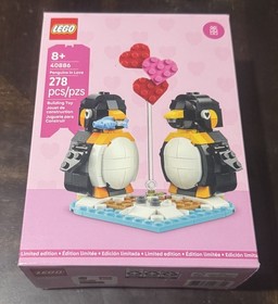 LEGO Penguins In Love Valentine 40886 BRAND NEW Sealed