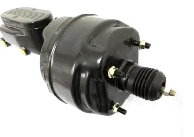 Ford Bronco 1966-1977 negro 8" doble Bendix potenciador de freno + maestro fresado Foto 1 de 2