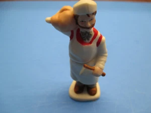 Vintage Lefton Colonial Village Figur #00968 Butcher Mr. White 1993 B38 - Bild 1 von 3