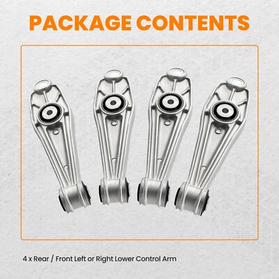 4 шт передних и задних нижних рычагов управления левая и правая для Porsche 911 996 1999-2005 - Изображение 1 из 4