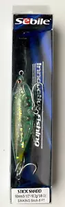 Sebile Stick Shadd 90 Sinking 18,2g PP Wobbler Jerkbait Twitchbait Kunstköder - Bild 1 von 1
