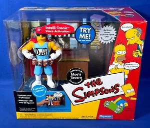 WOS Simpsons MOE'S TAVERN PLAYSET w/ DUFFMAN FIGURE Interactive Environment BAR - Picture 1 of 10