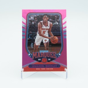 2020-21 Panini Chronicles IMMANUEL QUICKLEY Rookie Pink Marquee #264 Knicks