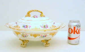 Sevres Paris Porcelain Ceramic Tureen with Lid Hand Painted Date Marked 1846 - Picture 1 of 11