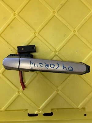 Toyota Corolla 2004 2005 2006 2007 2008 pasajero derecho manija puerta trasera plateada Foto 1 de 4