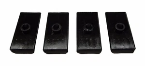 New Rear Leaf Spring Pad Set for MGA MGB 1955-1980 Poly Does Both Sides - Picture 1 of 1