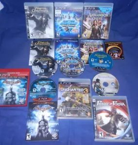 PS3; Aragorn's Quest, PS All-Stars Battle Royale, Pirates of Caribbean, Batman,+ - Picture 1 of 10