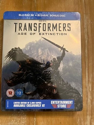 Transformers Age Of Extinction 3D Blu-Ray Steelbook Limited edition New & Sealed - Image 1 of 4
