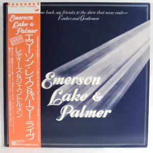 EMERSON, LAKE & PALMER Welcome Back My Friends 1977 Japan 3xLP NM OBI, insert - Picture 1 of 7