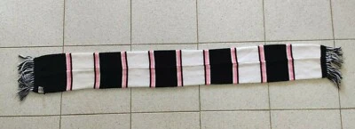 SCIARPA UFFICIALE JUVENTUS CON RIGHE ROSA SCARF ECHARPE BUFANDA ULTRAS - Immagine 1 di 2