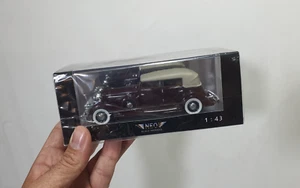 NEO 1:43 CADILLAC FLEETWOOD ALLWEATHER PHAETON 1933 Sealed - Picture 1 of 9