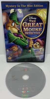 The Great Mouse Detective (DVD, 1986, Mystery, Disney, OOP) Canadian - Image 1 of 4