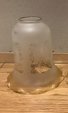 Traditional Vintage British Pub Frosted Glass Globe Lamp/Light Shade