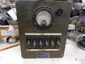 Stromberg Carlson Co. Test Cabinet 75007 Serial No.33 Navy Dept - Picture 1 of 6