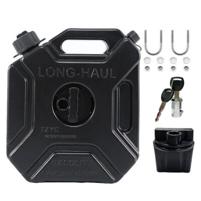 5L Gas Fuel Tank Gas Can Oil Storage Can For ATV UTV Gokart Motorcycle Car SUV Foto 1 de 4