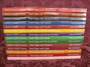 Time-Life Books Healthy Home Cooking Fresh Ways With... - 14 Vols - Very Nice! - Imagen 1 de 1