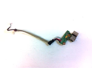 Genuine HP Pavilion DV6000 DV6700 USB DC In Power Jack w/Cable DDAT8APB200 224 - Picture 1 of 2