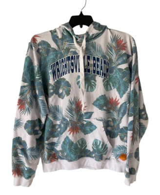 Vitamin Sea The Perfect Hoodie Womens XL Floral Wrightsville Beach N. Carolina - Image 1 of 4