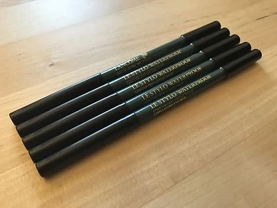 LANCOME LE STYLO DELINEADOR DE OJOS IMPERMEABLE CAZADOR VERDE 501 LOTE DE 5 DELINEADORES Foto 1 de 2