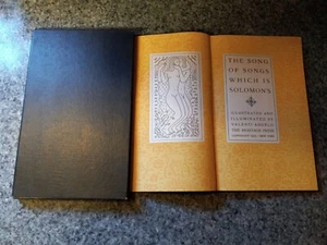 The Song Of Songs Which Is Solomon’s HC 1935 Heritage Press Valenti Angelo - Picture 1 of 6