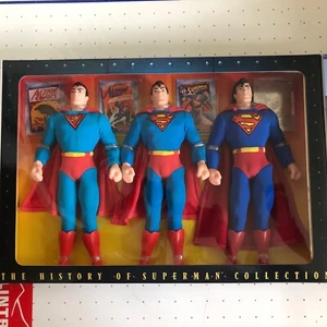 FAO Schwarz The History Of Superman Collection by Kenner 1996 NIB - Picture 1 of 5