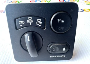 2005-2007 FORD F-250 SUPER DUTY 4WD TRANSFER CASE SWITCH CONTROL OEM - Picture 1 of 2