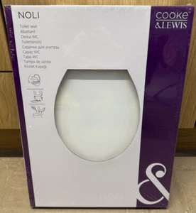 GoodHome / Cooke & Lewis Noli Soft Close Quick Release Toilet Seat BRAND NEW - Picture 1 of 4