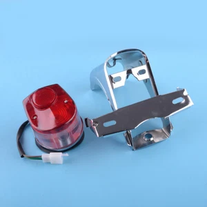 Rear Brake Tail Light Mount Bracket Set Fit for Honda ST70 DAX ST50 ST90 Acc sh - Picture 1 of 6
