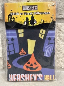 2i) Funda de Almohada Hershey's Trick or Treat Halloween Talla 20" X 30" Nueva en Paquete - Imagen 1 de 2