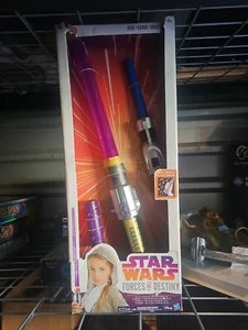Star Wars Forces of Destiny Jedi Power Lightsaber, Brand New in Box - Picture 1 of 2